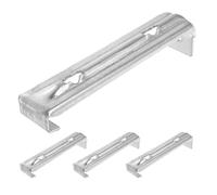 4 Pièces Support de Gouttière Métallique en Alliage D'aluminium | Fixation sur Toit, Installation Facile, Charge Élevée, Compatibilité Polyvalente, Accessoire Extérieur