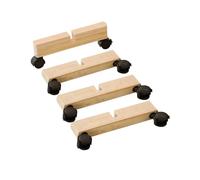 4 pièces support d'écran de confidentialité support d'écran de séparation de pièce support de séparateur de décor de roue mobile, support de séparation de pièce for maison, maison, bois/28