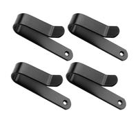4 Pièces Support Mural Horizontal pour Skateboard en Fer Noir, Crochets | Rangement Multi-équipement, Style Moderne et Minimaliste, pour Surf, Skis, Décoration Murale et Gym