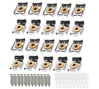 4 Pièces Support Mural Miroir sans Cadre, Clips pour Miroir, Kit de Montage Mural en Verre sans Cadre Fixation Clips De Miroir en Acier Inoxydable pour Accrocher et Fixer le Miroir ou le Verre (4)