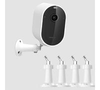 [4 pièces] Support Mural pour caméra, Support de caméra Compatible avec Le système de caméra Arlo Essential/XL Gen2/ Arlo Pro 2/3/ 4/5/ Ultra/Ultra 2, Support réglable à 360° avec Socle pivotant