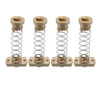 4 Pièces T8 Anti-Backlash Ressort Écrou, Éliminé Écrou Gap, 8mm Acme Tige Filetée Kit de Mise à Niveau pour Ender 3s 3 Pro 3D Imprimante