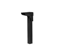 4 pièces Table Pliante Pieds de Support en métal lit Jambe Basse Jambes canapé Invisibles Maison Accessoires pour Meubles(35cm)
