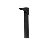 4 pièces Table Pliante Pieds de Support en métal lit Jambe Basse Jambes canapé Invisibles Maison Accessoires pour Meubles(50cm)