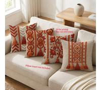 4 pièces Taies d'oreiller imprimées à plat à carreaux colorés, impression 2D claire (pas 3D), impression traditionnelle unilatérale - Housses de coussin en polyester doux et confortable, 45x45cm, ferm