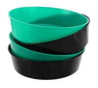 4 Pièces Tamis à Terre pour Jardin en Plastique Rond | Gravier et Sable, Usage Jardinage Maison ou Petite Ferme, Facile à Ranger, Application Polyvalente