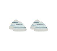 4 Pièces Tampons de Rechange pour Vadrouille à Vapeur Triangle Lavable Chiffon Microfibre Tampons de Vadrouille à Vapeur Vadrouille Tête Pad