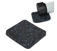 4 pièces Tapis Absorbant Les Chocs pour Tapis Roulant, Caoutchouc épais Universel Bruit Tapis de Marche Tapis curseurs d'exercice pour vélo, elliptique, Tapis Roulant