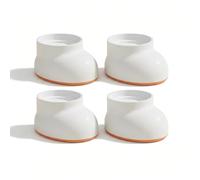 4 Pièces Tapis Anti Vibration Machine à Laver avec Design en Petites Bottes Tapis Lave Linge Antirutsch Dual-Groove pour 99% Machines à Laver Lave-Linge Trockeur Idéal pour Familles