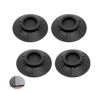 4 Pièces Tapis Anti Vibration, Patins anti-vibration Patin Machine a Laver Tapis Anti Vibration Machine à Laver Pied Machine a Laver pour Machines à Laver Séchoirs et Meubles