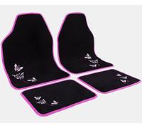 4 Pièces Tapis de Sol de Voiture, pour Seat FR + Leon Ibiza Cupra Tous Temps Antidérapant Imperméables Coussinets Pieds Accessoires Voiture Cadeau,C