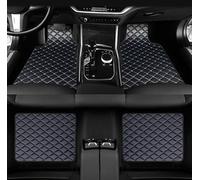 4 Pièces Tapis de Sol Voiture pour BMW X3 2011 2012 2013 2014 2015 2016,Haute Qualité en Cuir Durable Imperméable Antidérapant Intérieurs,pour Toutes Saisons,D/BlackBlue