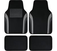 4 Pièces Tapis de Sol Voiture pour Ford Fiesta VI Trend Titanium 2011-06.2017, Moquettes Velours Protections Intérieures Étanche Antidérapant Durable