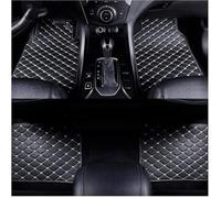 4 Pièces Tapis De Sol Voiture pour Ford Mustang GT500 Shelby 2005 2006 2007 2008 2009, PU Cuir Tapis de Sol Imperméable Antidérapant Moquette Protection Accessoires,A
