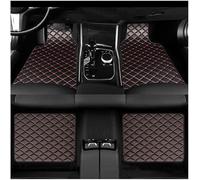 4 Pièces Tapis de Sol Voiture pour Nissan 350Z 2003-2007,Haute Qualité en Cuir Durable Imperméable Antidérapant Intérieurs,pour Toutes Saisons,B/BlackRed