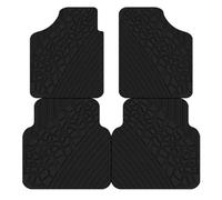 4 Pièces Tapis de Sol Voiture pour Opel Karl 2015-2024, Protection du Pont Moquette pour Automobile Tapis Noir Antidérapant
