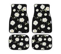 4 Pièces Tapis de Sol Voiture, pour Peugeot 2008 206 207 207CC 3008 301 307 308 308CC Durable Antidérapant Tapis de Protection Moquette Tapisets Coussinets Pieds Toutes Saisons