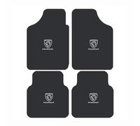 4 Pièces Tapis de Sol Voiture pour Peugeot 208 II (Hybrid) 2023-2025, Protection du Pont Moquette pour Automobile Tapis Noir Antidérapant Auto Accessoires