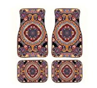 4 Pièces Tapis De Sol Voiture, pour Renault Laguna 2008 2009 2010 2011 Imperméable Anti-dérapant Tout Temps Avant et Arrière Tapis de Voiture Accessoires Auto,A