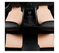 4 pièces Tapis Sol Voiture Cuir, pour Toyota Yaris P9 / XP9 2006-2011 Tous Temps Antidérapant Imperméables Coussinets Pieds,Auto Intérieur Protecteur,E