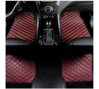 4 pièces Tapis Sol Voiture Cuir, pour VW Polo 9N 2001-2009 Tous Temps Antidérapant Imperméables Coussinets Pieds,Auto Intérieur Protecteur,B