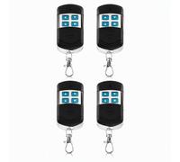 4 Pièces Telecommande Portail Universelle 433.92MHz | Telecommande Porte de Garage, 4 Boutons Touches Copieuse, pour Voiture et Porte de Garage Aux Volets Roulants