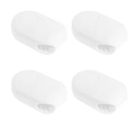 4 Pièces Tendeur de Chaîne pour Store à Billes, en Plastique Blanc | Sécurité Garçon et Filles et Animaux, Pose Facile, Usage Maison ou Bureau