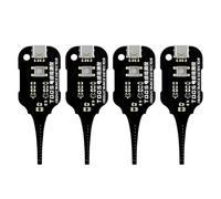 4 Pièces Testeur De Composants Électroniques Portable | Détecteur Inducteur Et Transducteur Pour Téléphone, Ordinateur, Moteur Et Bobine | Outil Pratique Pour Électricien Et Technicien