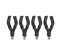 4 pièces tête de Support de Canne à pêche, Support de Tige de Poisson Support de Canne à pêche Flexible Porte-Alarme tête de Support de Poteau de Poisson Accessoire d'outil