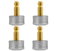 4 Pièces Tête Rechange pour Broyeur à Ongles pour Chien 80 Mailles, Têtes de Meulage pour Chien Compatibles avec Casfuy N10 N20 N30, Roues de meuleuse à Ongles pour Petits, Moyens et Grands Chiens