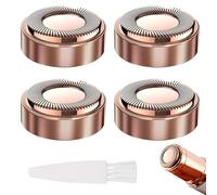 4 Pièces Têtes de Rechange Compatibles avec Finishing Touch Flawless Generación 1 Épilateur Facial pour les Lèvres, le Menton