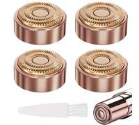 4 Pièces Têtes de Rechange Compatibles avec Finishing Touch Flawless Generación 2 Épilateur Facial pour les Lèvres, le Menton