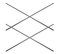 4 Pièces Tige en Fibre de Carbone Solide Mate 5mm Réparation | Résistante aux Chocs, pour Réparations en Extérieur, Convient aux Ailes en Mousse et Bras de Quadcoptère
