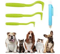 4 Pièces Tire Tique, Pince a Tique pour Chien, Pince à Tiques, Ensemble Pince à tiques pour Chiens et Chats, Crochet pour Tiques, Tick Remover Tool Set, Pet Outil De Nettoyage pour Chien, Chat