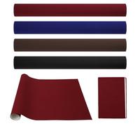 4 Pièces Tissu de Livre, 102x41cm Tissu de Livre pour Reliure de Livre Couverture de Livre en Tissu Surface et Support en Papier Protecteur pour Album Scrapbooking Bricolage (4 Couleurs)