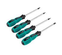 4 pièces Tournevis Magnétique de Type Fourche U, Ensemble de Tournevis de Type U Multifonctionnel pour Outil à Main CRV