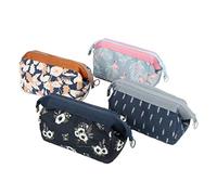 4 pièces Trousse de Toilette,Trousse de Toilette de Voyage,Trousse de Toilette Voyage pour Femme,pour Gymnastique Business et Vacance.