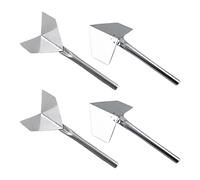 4 Pièces Truelles D'Angle Intérieures Et Extérieures, Outils De Construction, Outils En Acier Inoxydable, Outils De Décoration, Outils De Construction D'Angle, Outils À Béton