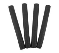 4 Pièces Tube Isolant en Mousse Epe Noir pour Poignées de Piscine | Surface Texturée Antidérapante, Enroulement Spiralé sans Outil, pour Barres D’appui et Mains Courantes