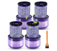 (4 pièces) V12 Detect Slim filtres HEPA pour Aspirateur Dyson V12, Filtre pour Dyson V12 Detect Slim Vacuums, V12 Detect Slim, V12 Detect Slim Extra, V12 Detect Slim Absolute, remplacer no. 971517-01