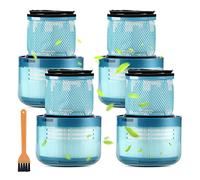 (4 pièces) V15 Detect Absolute Filtre de Rechange pour Dyson V15 Detect Complete, V15 Animal, Filtres à Vide pour Dyson V11 SV14, Remplacer Réf. 970013-02, Kit de 4 filtres, Lavable et réutilisable