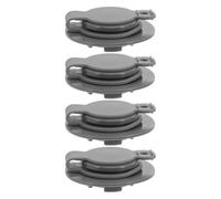 4 Pièces Valve à Vide Tpu pour Paquet de Rangement sous Vide, Lot | Pièce Intégrée en Plastique, Clapet Anti-retour, sans Outil, pour Vêtements, Voyage, Literie