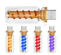 4 Pièces Veilleuse LED Voiture, Mini Veilleuse USB LED, Dimmable pour, Ambient Light Car avec Touch, LED Intérieur sans Fil, Blanc Chaud, Rouge, Bleu, Violet