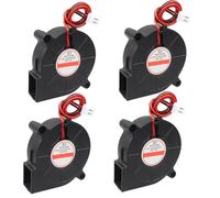4 pièces ventilateurs pour imprimante 3D 5015 DC 24V 50x50x15mm refroidissement silencieux ventilateur radial turbo blower ventilateur avec câble de 30cm pour la dissipation thermique