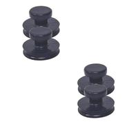 4 Pièces Ventouse pour Bol Tibétain en Caoutchouc, Poignée Noire | Léger, Compact et Facile à Installer, Usage Quotidien et Voyage, pour Bol Contemplation