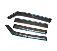 4 Pièces Verre Acrylique Déflecteurs de Vent de Qualité Supérieure Déflecteurs de Pluie de Voiture Housse de Pluie Gris Fumée pour Jeep Renegade 2015-2019 Vitres Latérales Avant et Arrière