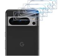 4 Pièces Verre Trempé 9H pour Google Pixel 8 Pro, Protecteur Caméra Arrière Anti-Rayures - Transparent