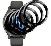 4 Pièces - Verre Trempé Pour Garmin Venu 2s Protection Écran 9h Anti-Rayures 0,33 Mm Hd Ultra-Transparent Oléophobe Couverture Totale Installation Sans Bulles