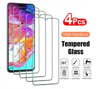 4 pièces verre trempé pour Samsung Galaxy A10 A20 A20E A30 A40 A50 A50S A60 A70 A11 A21 A31 A41 A51 A71 Film de protection d'écran verre For A51