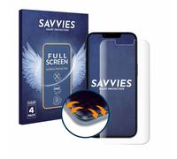 4 Pièces Vitre Protection Film pour Apple iPhone 16e / 17e Full-Screen